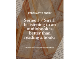 Series 1: Is listening to an audiobook better than reading a book? 