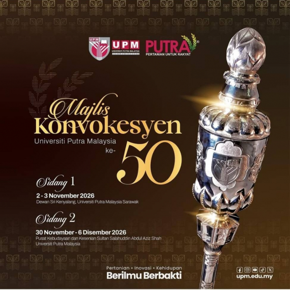 50th UPM Convocation Ceremony - Session 1