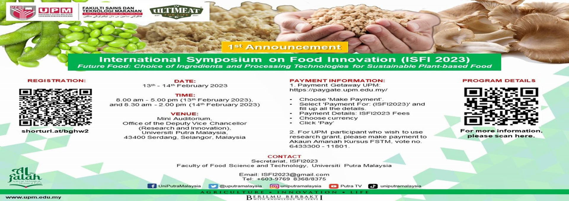 International Symposium on Food Innovation (ISFI 2023)