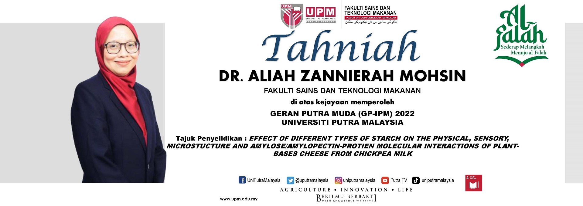 Tahniah Dr. Aliah