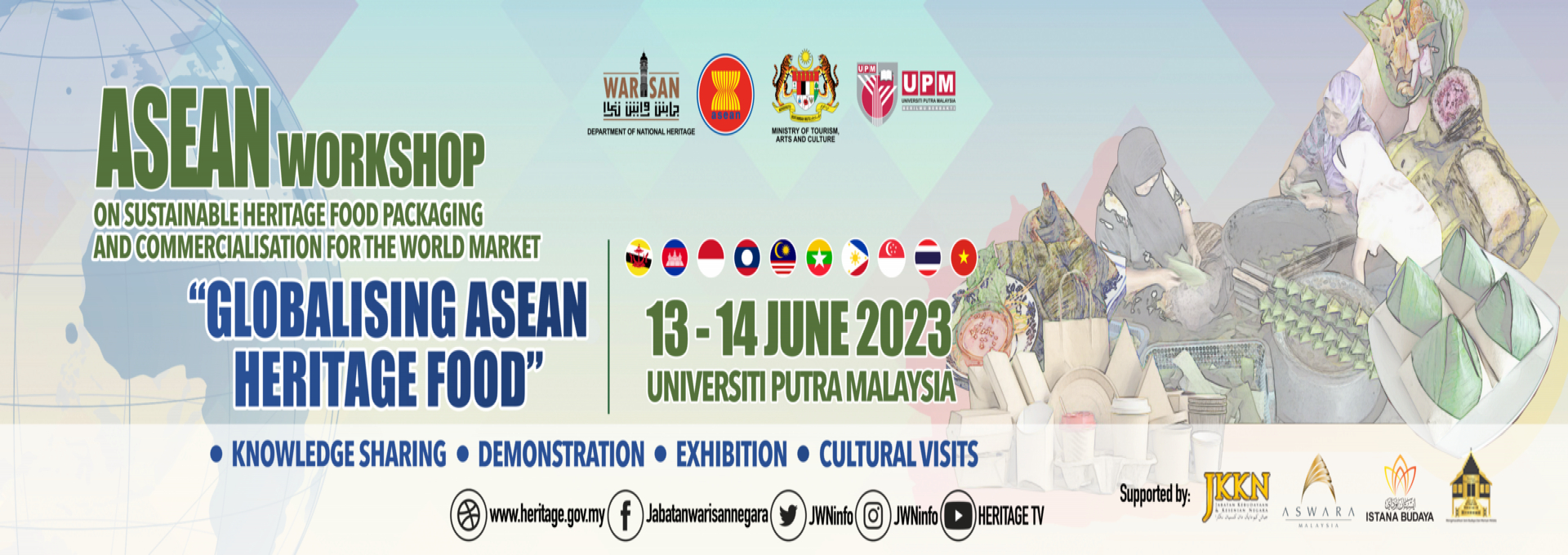 ASEAN Workshop on Sustainable Heritage Food Packaging and Commercialisation For The World Market