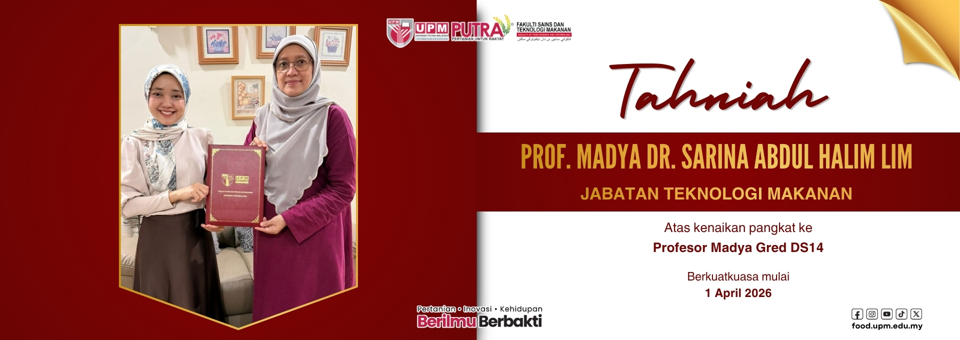 Tahniah Dr. Sari